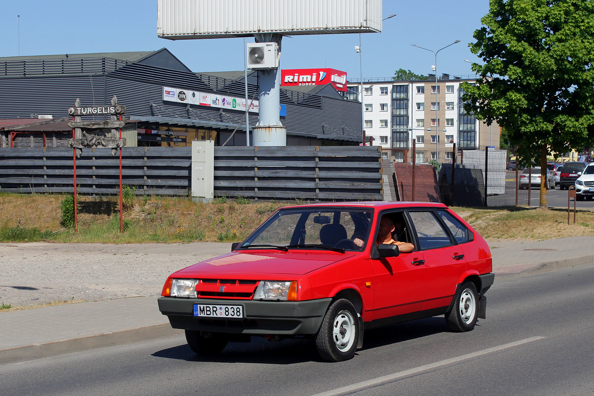 Литва, № MBR 838 — ВАЗ-2109 '87-93