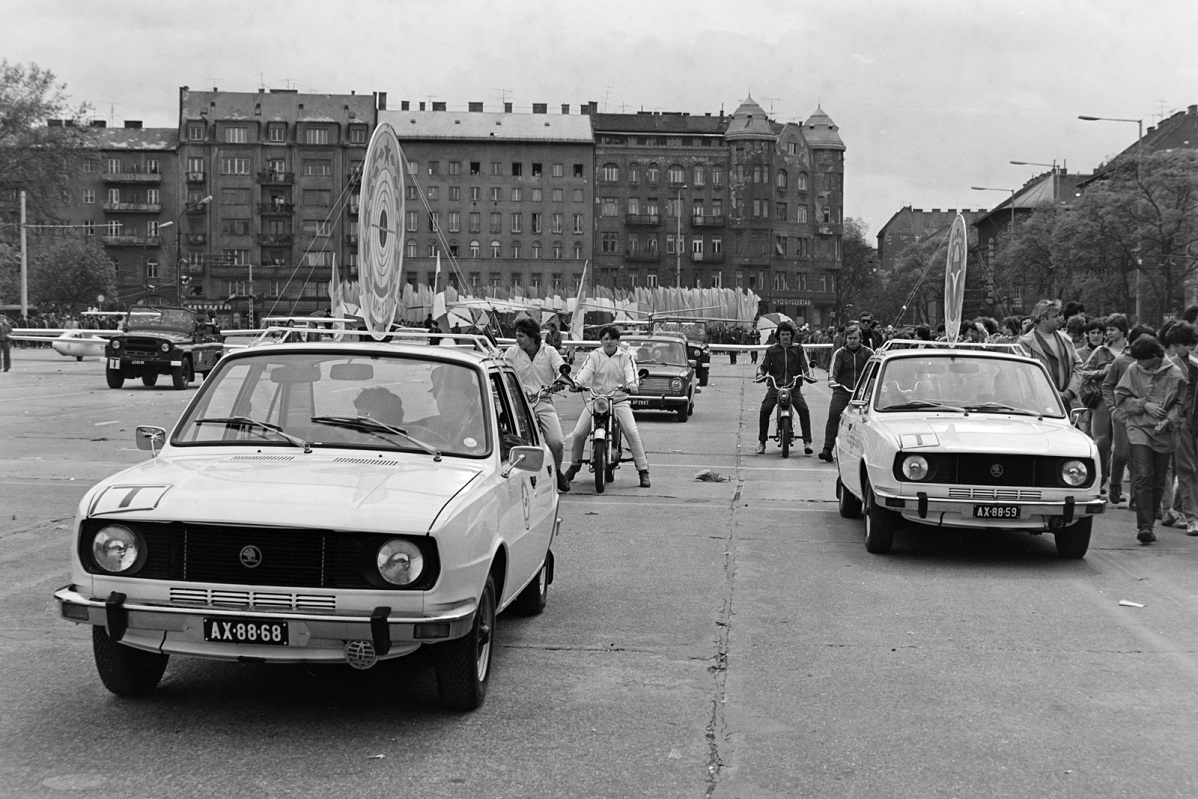 Венгрия, № AX-88-68 — Škoda 105/120/125 '76-90; Венгрия, № AX-88-59 — Škoda 105/120/125 '76-90; Венгрия — Исторические фотографии