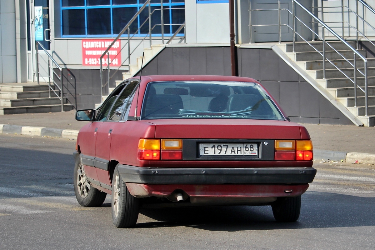 Тамбовская область, № Е 197 АН 68 — Audi 100 (C3) '82-91