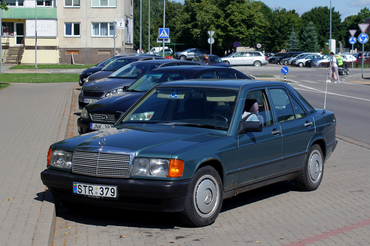 Литва, № STR 379 — Mercedes-Benz (W201) '82-93