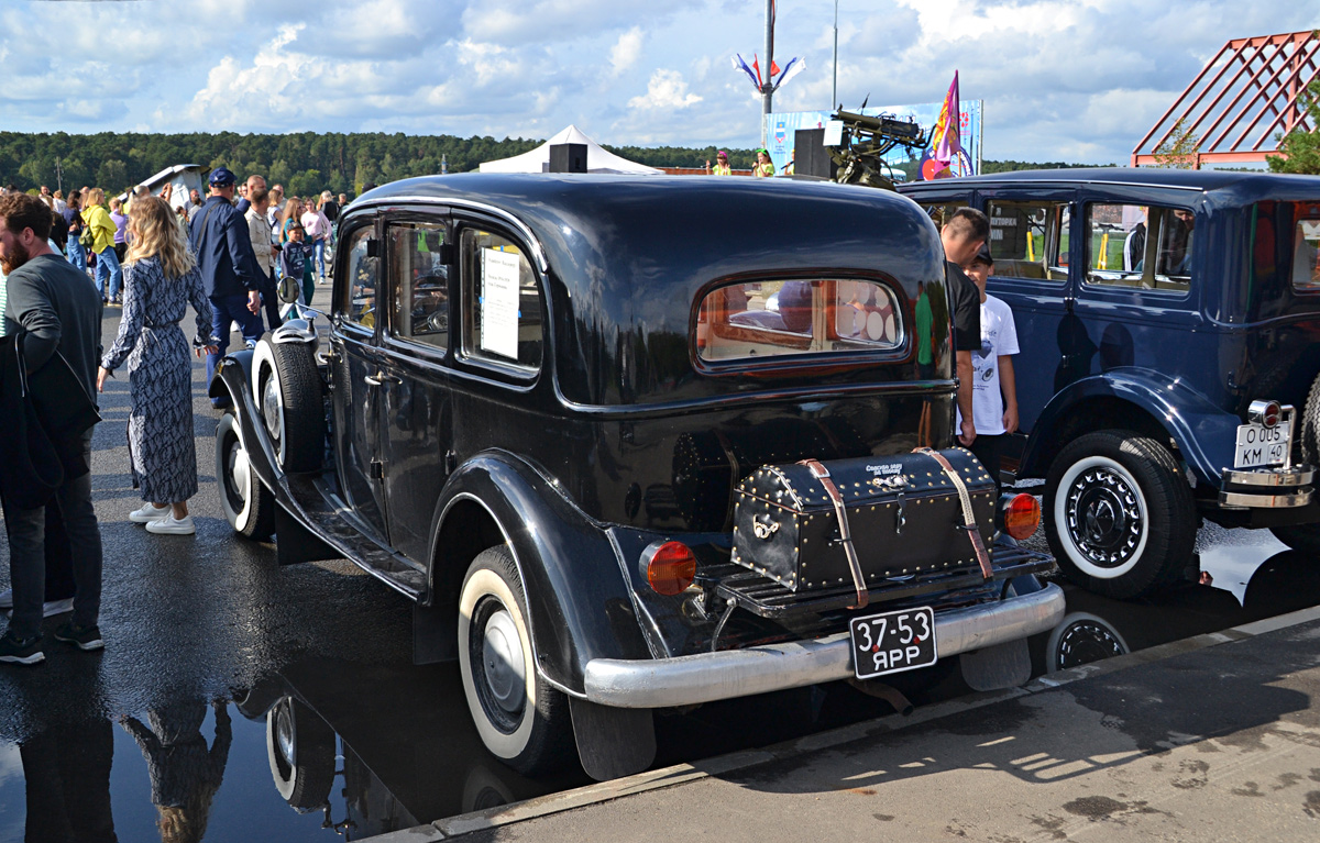 Ярославская область, № 37-53 ЯРР — Wanderer W22 '33-35; Калужская область — Автомобильный фестиваль "Спутник"