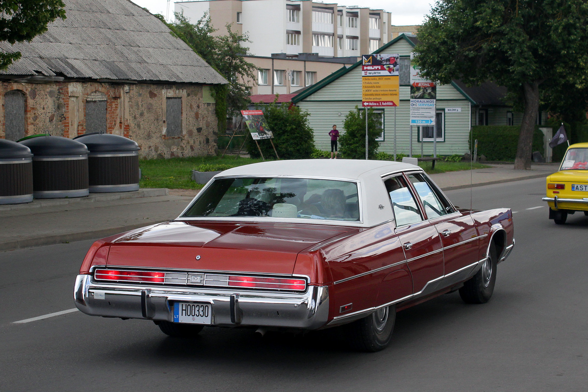 Литва, № H00330 — Chrysler New Yorker (9G) '74-78; Литва — Radviliškio miesto šventė 2023