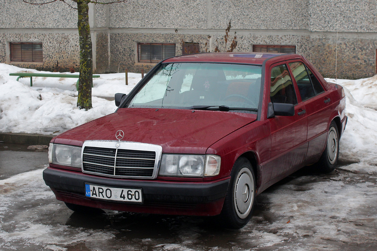 Литва, № ARO 460 — Mercedes-Benz (W201) '82-93