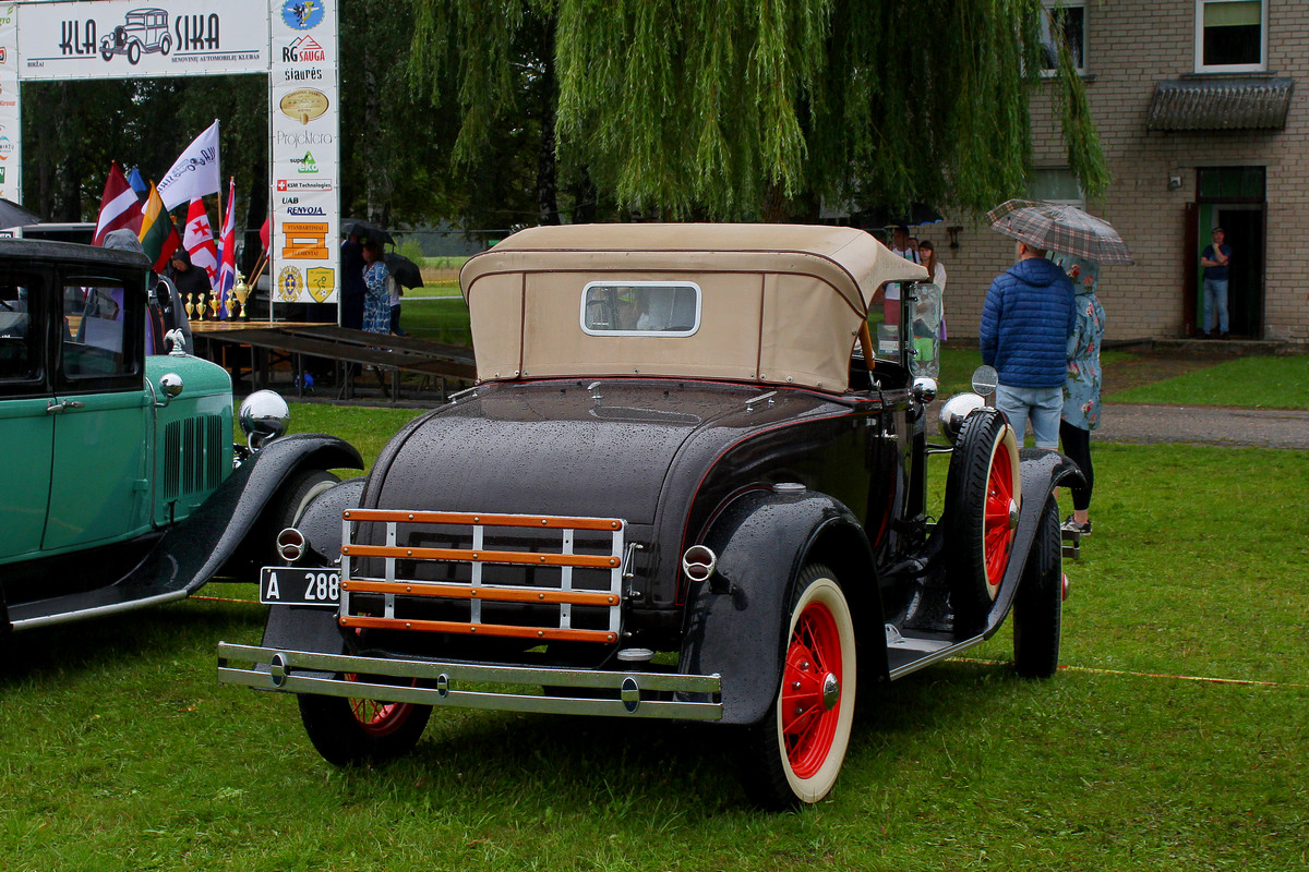 Эстония, № A 288 — Ford A '27-31; Литва — Nesenstanti klasika 2023