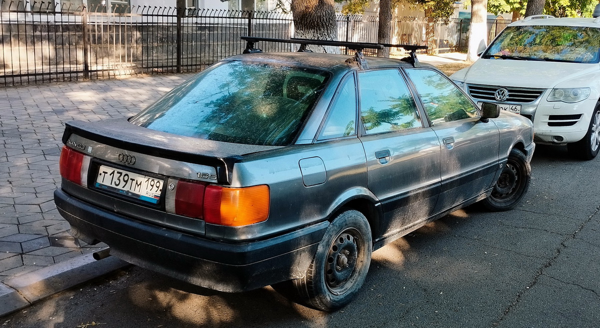 Москва, № Т 139 ТМ 199 — Audi 80 (B3) '86-91