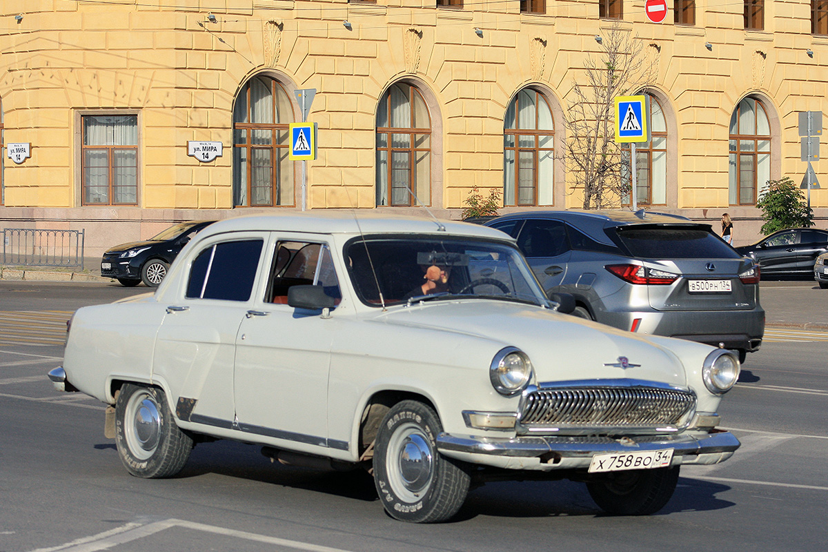 Волгоградская область, № Х 758 ВО 34 — ГАЗ-М-21Л Волга '62-64