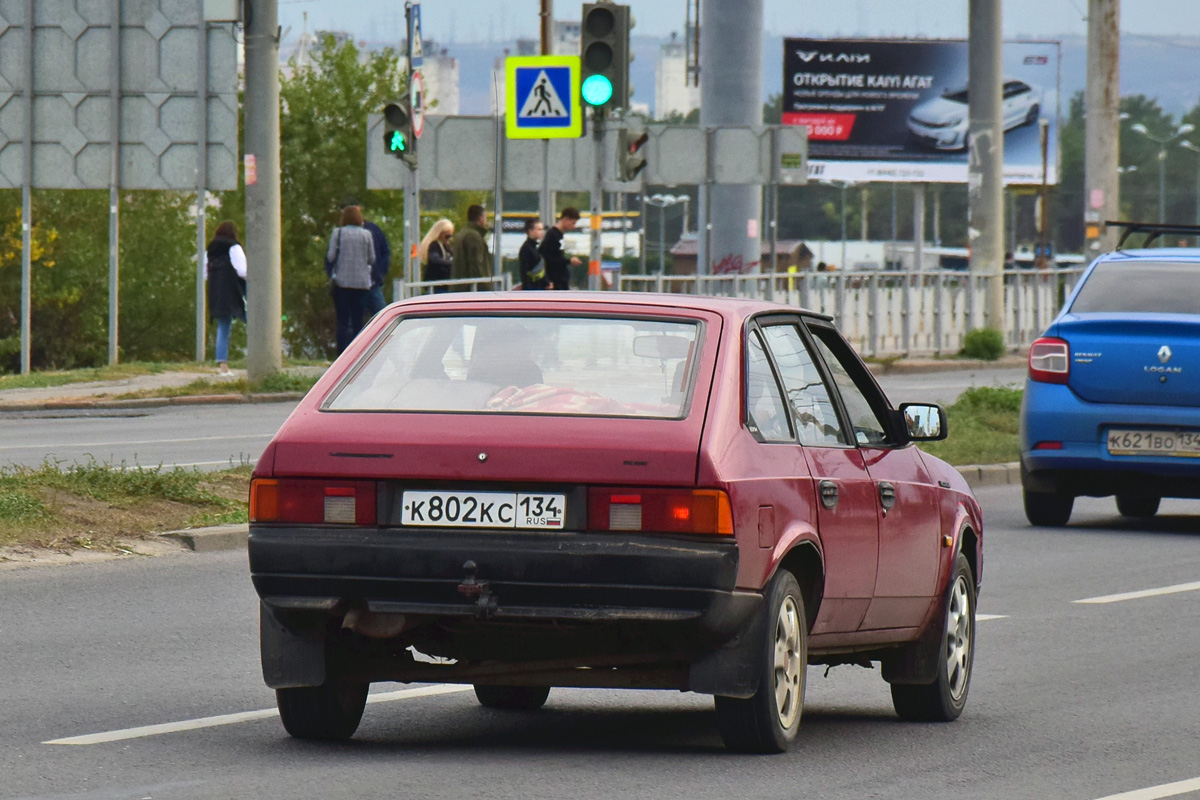 Волгоградская область, № К 802 КС 134 — Москвич-2141 '86-98