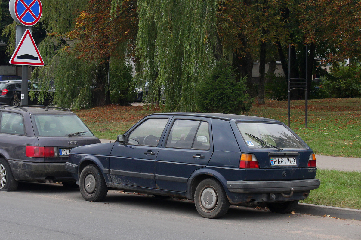 Литва, № EAP 743 — Volkswagen Golf (Typ 19) '83-92
