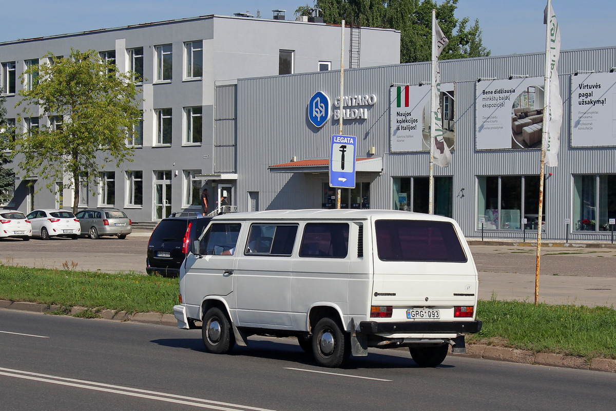 Литва, № GPG 093 — Volkswagen Typ 2 (Т3) '79-92