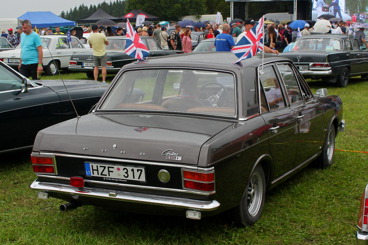 Литва, № HZF 317 — Ford Cortina MkII '66-70; Литва — Nesenstanti klasika 2023