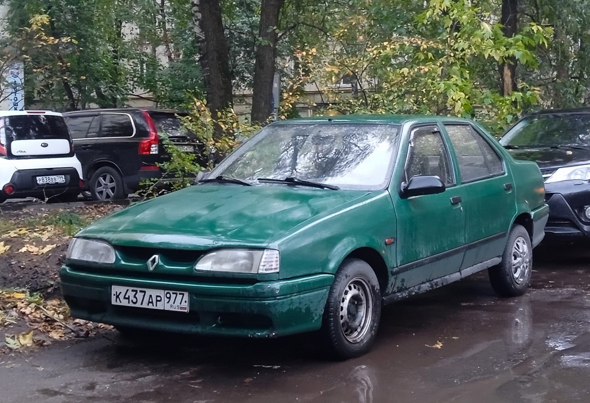 Москва, № К 437 АР 977 — Renault 19 (X53) '92-99