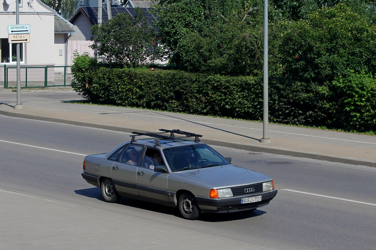Литва, № GSJ 721 — Audi 100 (C3) '82-91