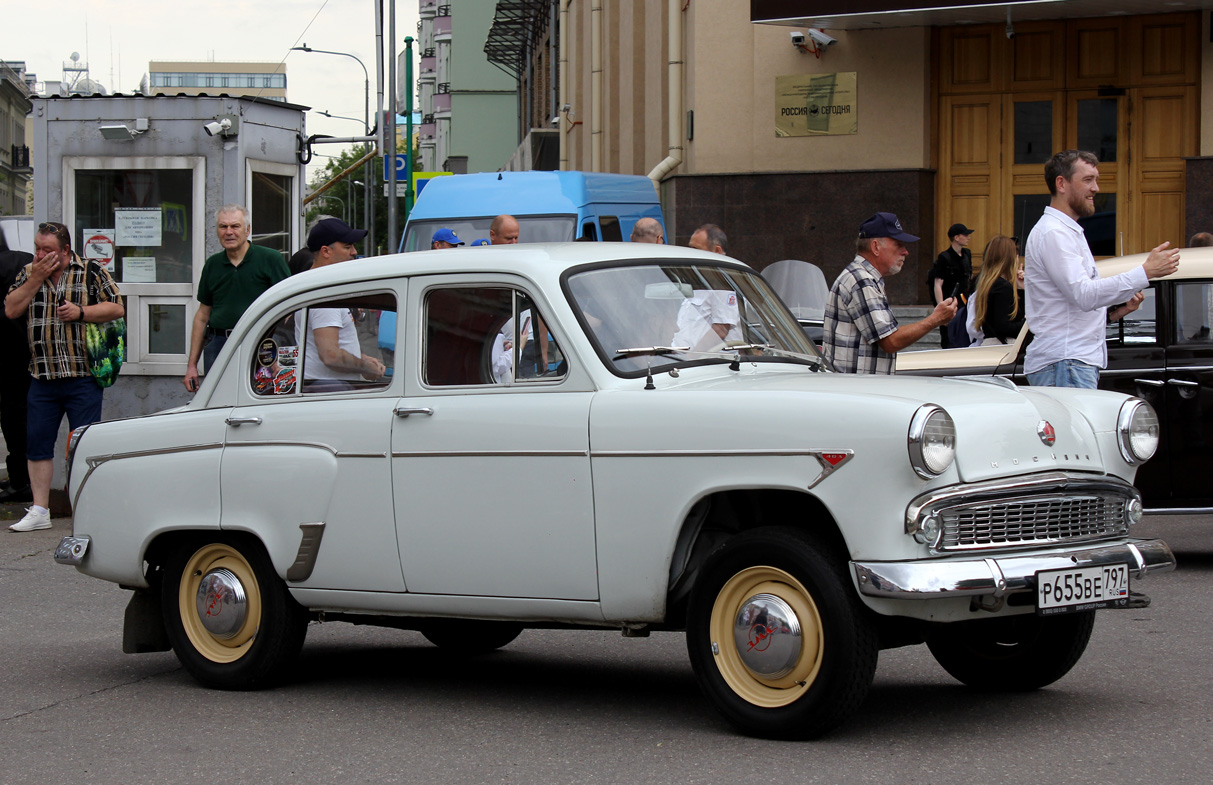 Москва, № Р 655 ВЕ 797 — Москвич-403 '62-65; Москва — День Московского транспорта 2023