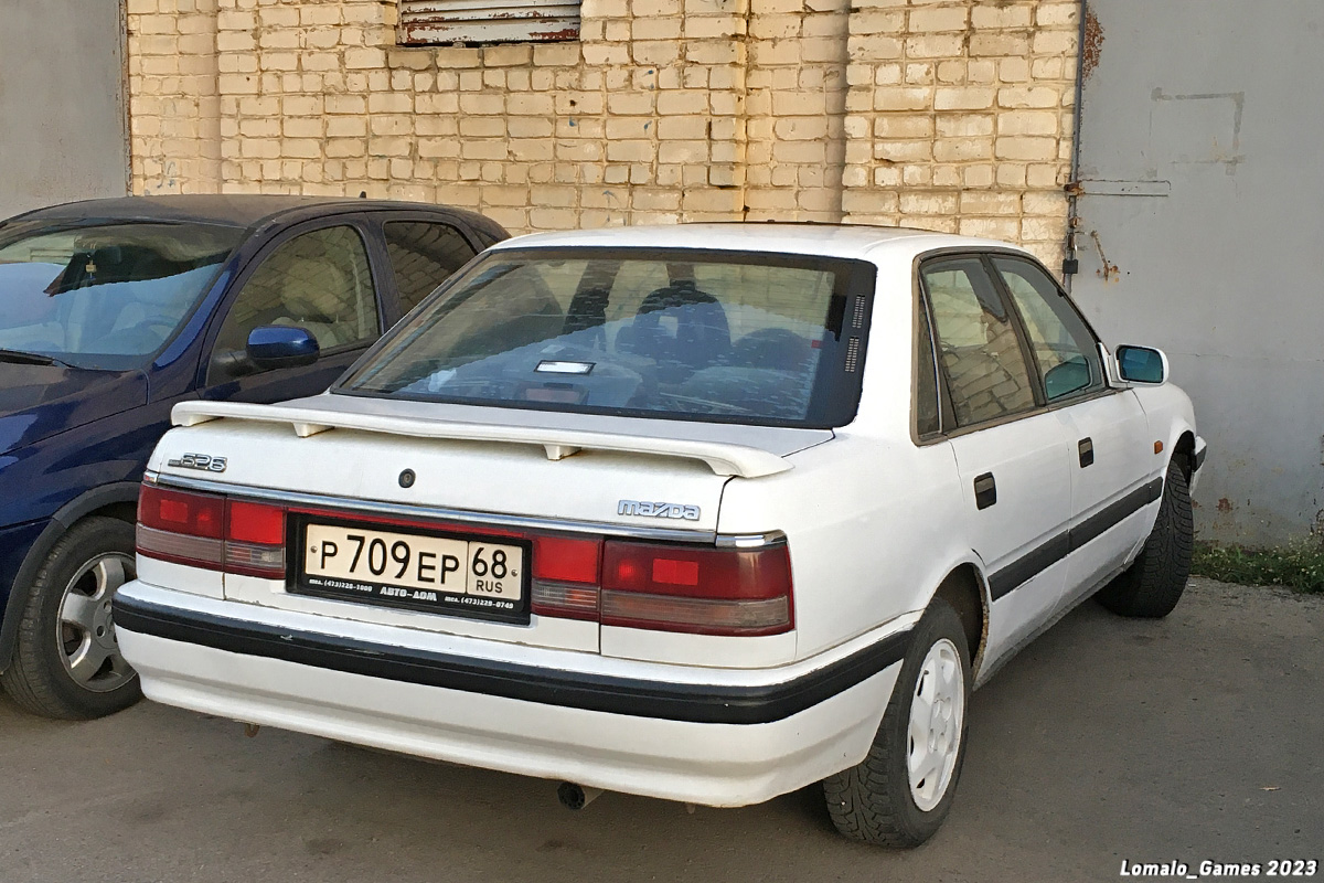 Тамбовская область, № Р 709 ЕР 68 — Mazda 626/Capella (GD/GV) '87-92
