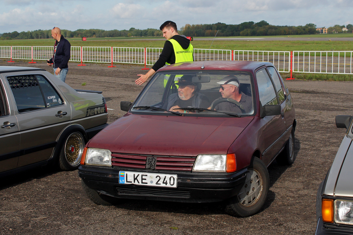 Литва, № LKE 240 — Peugeot 205 '83-98; Литва — Retro mugė 2023 ruduo