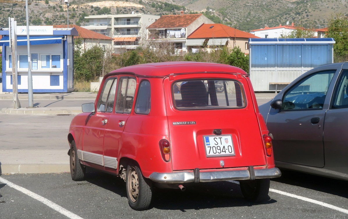 Хорватия, № ST 7094-O — Renault 4 TL '78-92