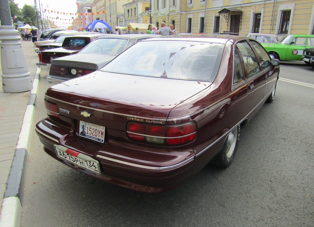 Тверская область, № А 615 РН 134 — Chevrolet Caprice (4G) '90-96; Тверская область — День города Твери 2018