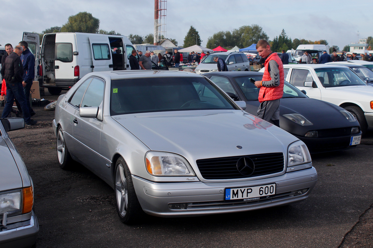 Литва, № MYP 600 — Mercedes-Benz (C140) '92-98; Литва — Retro mugė 2023 ruduo