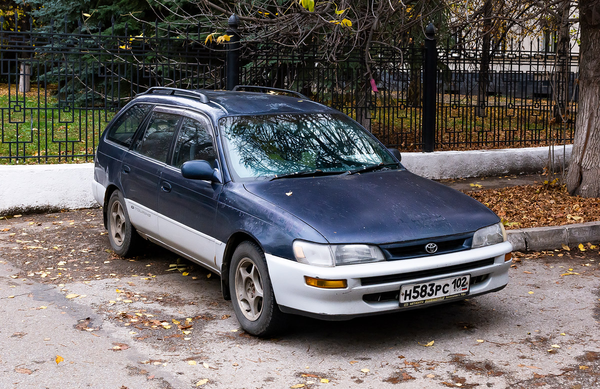 Башкортостан, № Н 583 РС 102 — Toyota Corolla (E100) '91-02