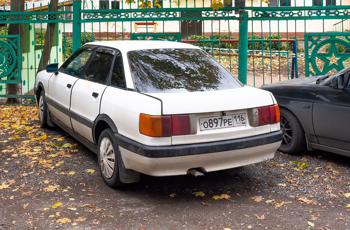 Башкортостан, № О 897 РЕ 116 — Audi 80 (B3) '86-91