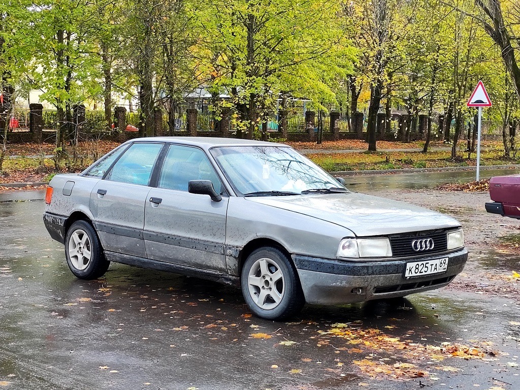 Тверская область, № К 825 ТА 69 — Audi 80 (B3) '86-91