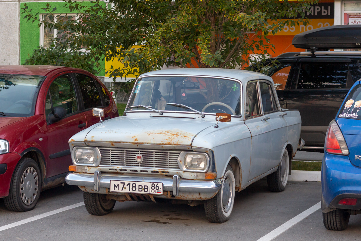 Тюменская область, № М 718 ВВ 86 — Москвич-412ИЭ '69-75