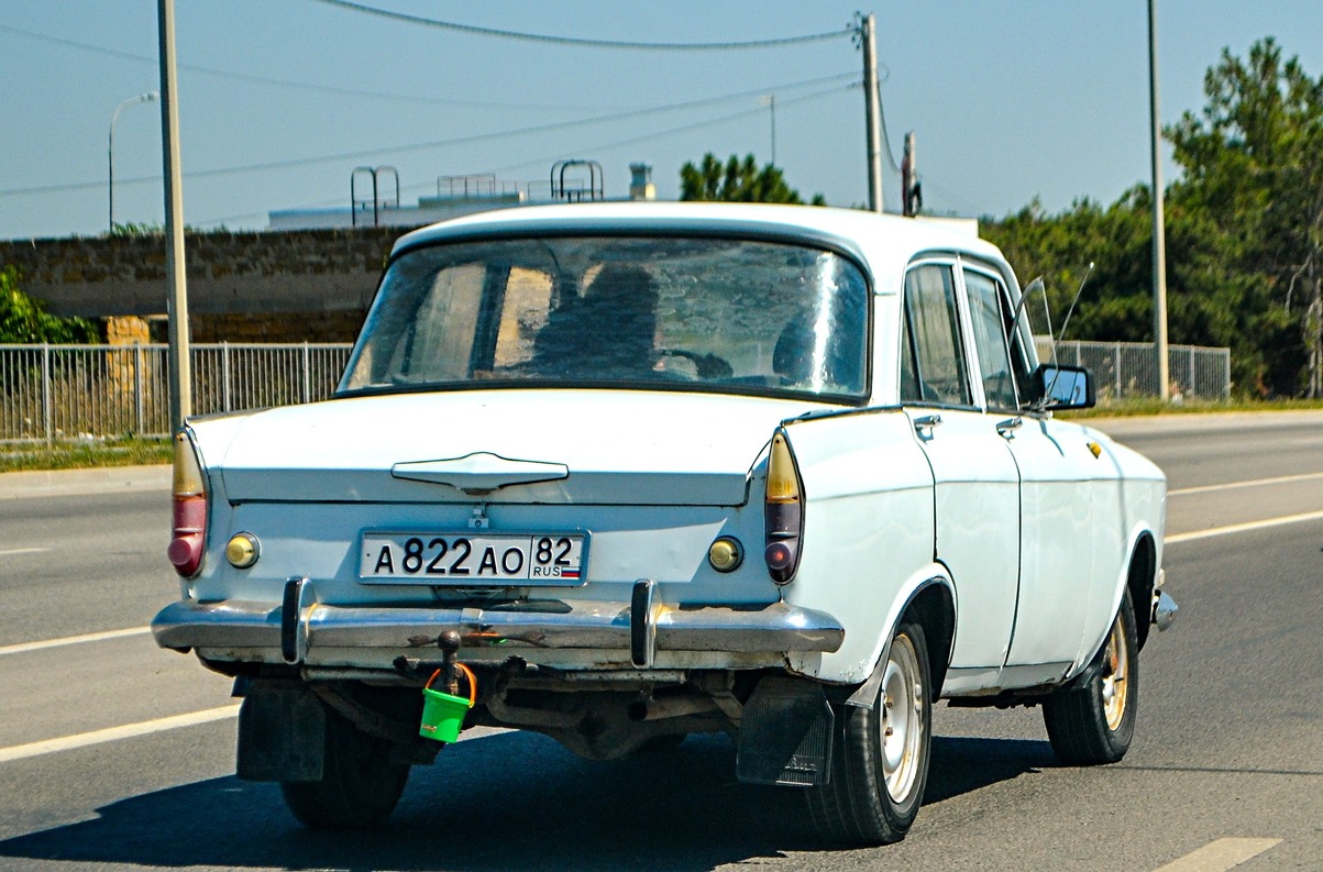 Севастополь, № А 822 АО 82 — Москвич-408 '64-70