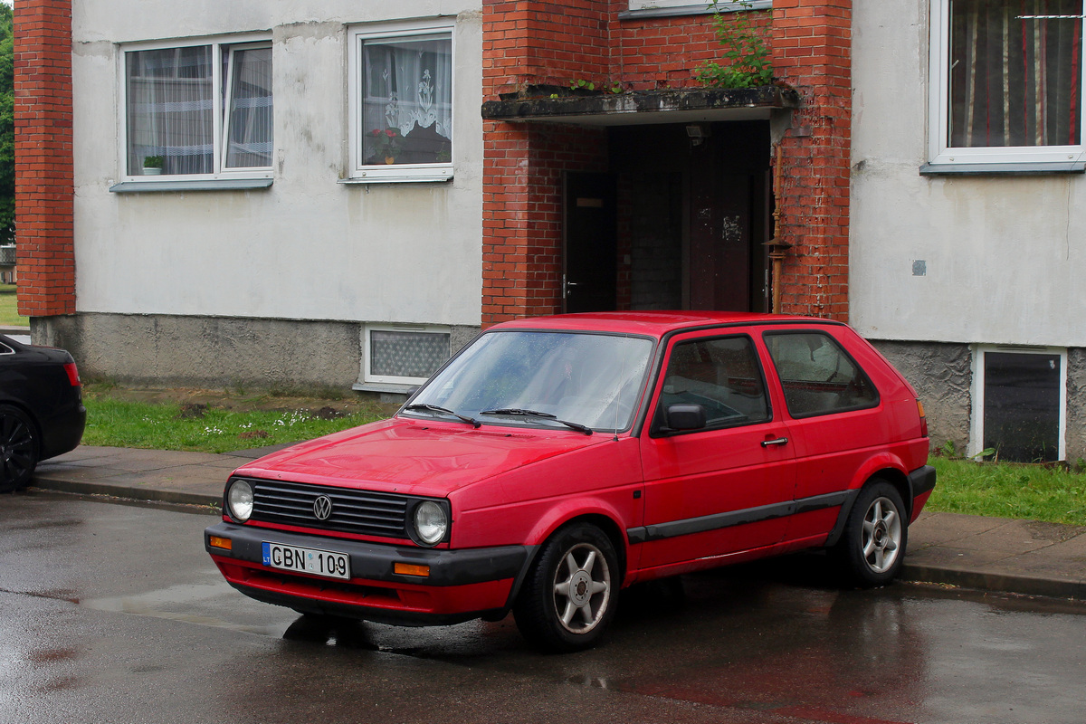 Литва, № CBN 109 — Volkswagen Golf (Typ 19) '83-92