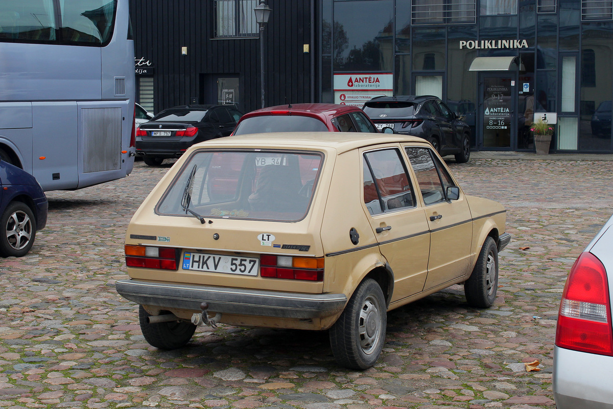 Литва, № HKV 557 — Volkswagen Golf (Typ 17) '74-88