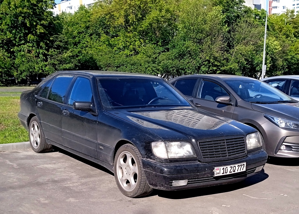 Армения, № 10 ZQ 777 — Mercedes-Benz (W140) '91-98