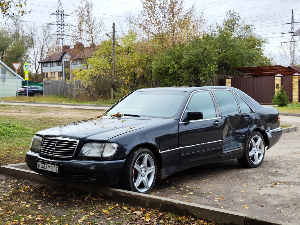 Тверская область, № Н 332 УВ 69 — Mercedes-Benz (W140) '91-98