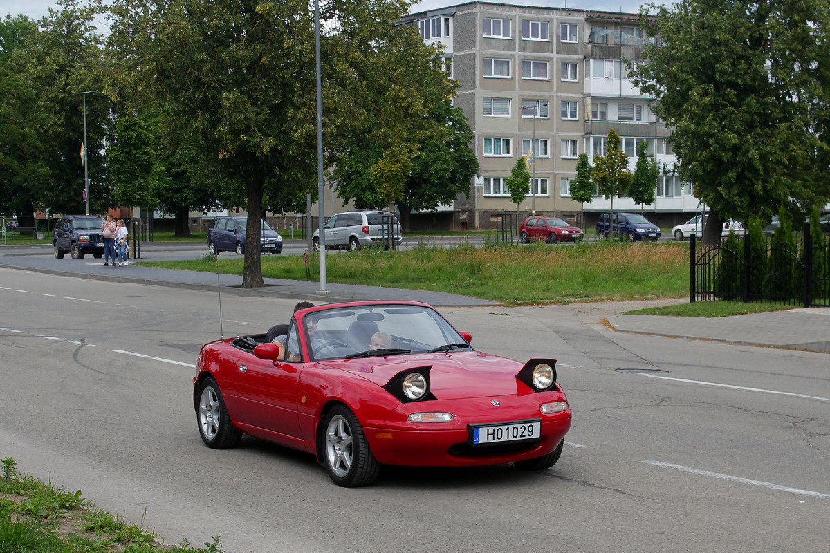 Литва, № H01029 — Mazda MX-5 (NA) '89-97; Литва — Radviliškio miesto šventė 2023