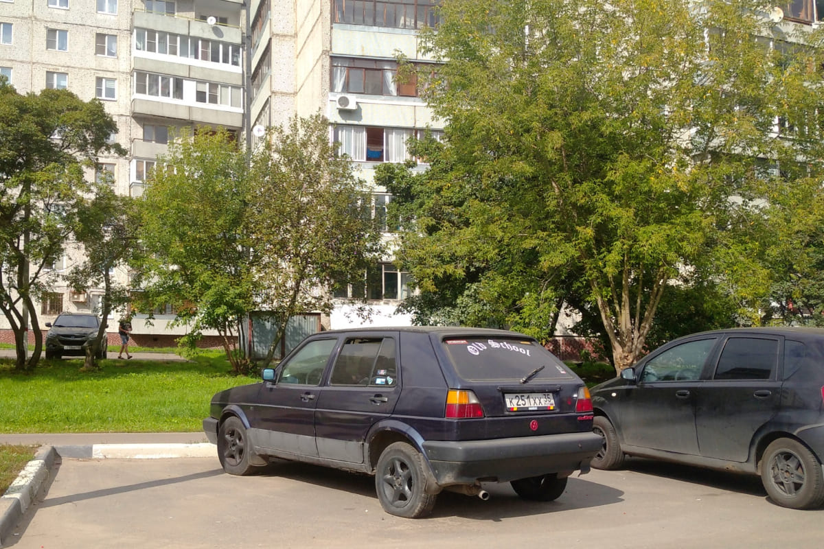 Вологодская область, № К 251 ХХ 35 — Volkswagen Golf (Typ 19) '83-92