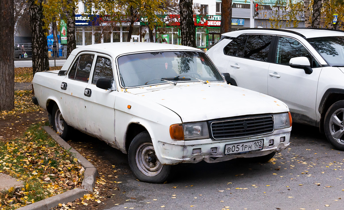 Башкортостан, № В 051 РН 102 — ГАЗ-31029 '92-97