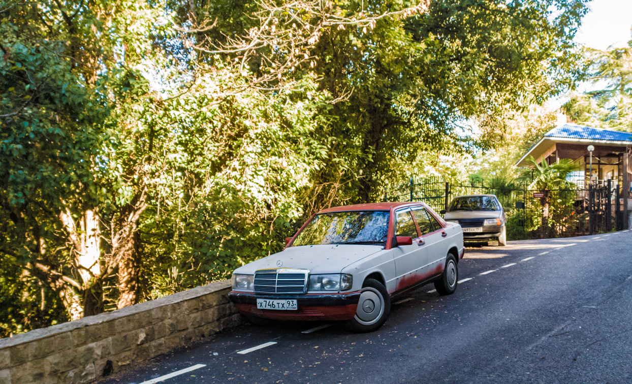 Краснодарский край, № Х 746 ТХ 93 — Mercedes-Benz 190 (W201) '82-93