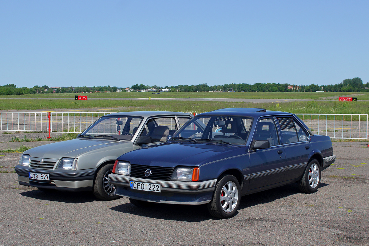 Литва, № CPO 222 — Opel Ascona (C) '81-88; Литва — Retro mugė 2023