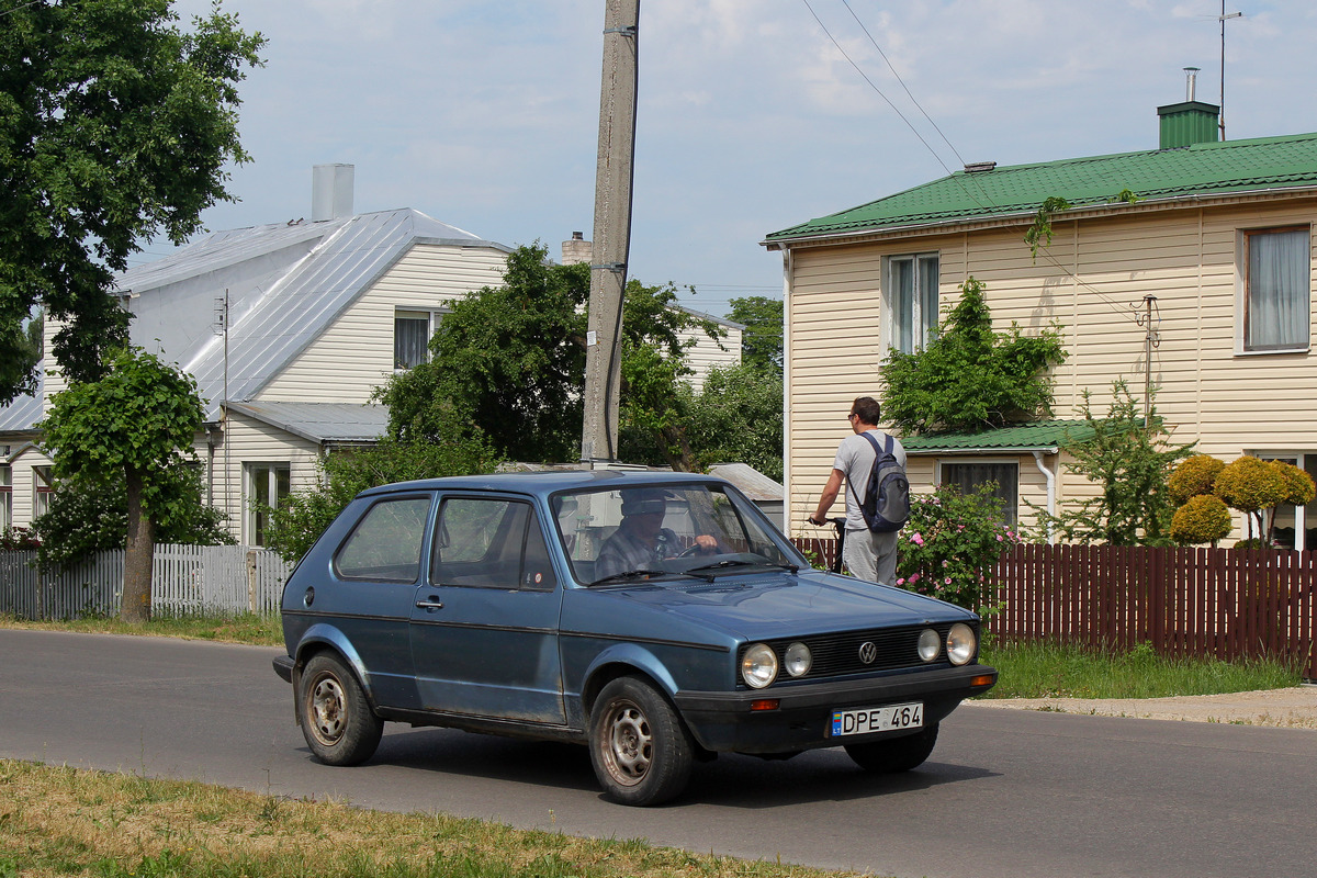 Литва, № DPE 464 — Volkswagen Golf (Typ 17) '74-88