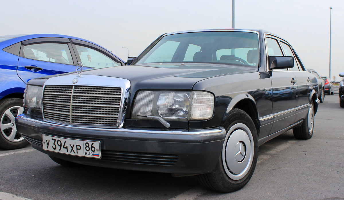 Ханты-Мансийский автоном.округ, № У 394 ХР 86 — Mercedes-Benz (W126) '79-91