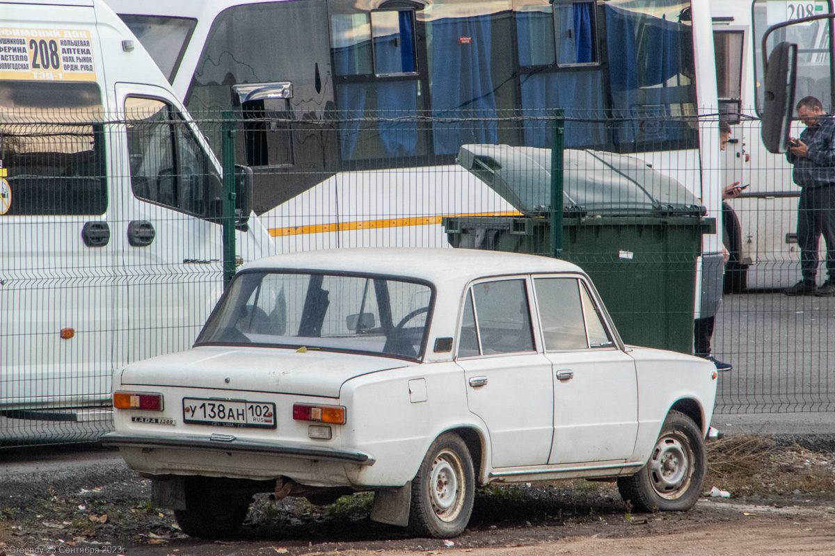 Башкортостан, № У 138 АН 102 — ВАЗ-2101 '70-83