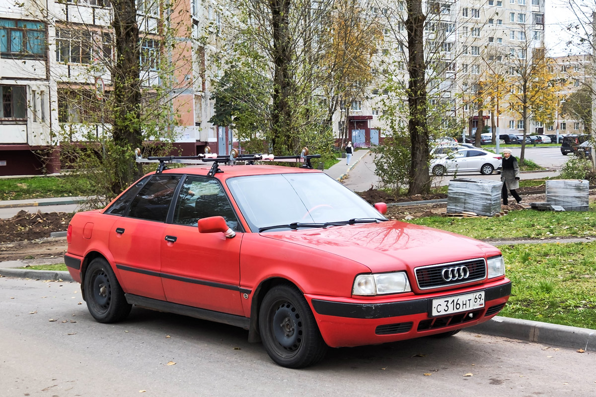 Тверская область, № С 316 НТ 69 — Audi 80 (B4) '91-96