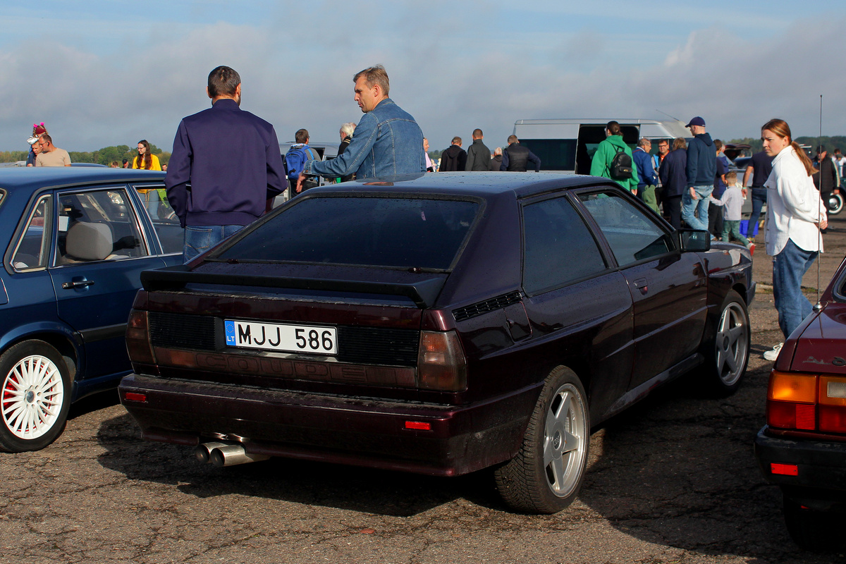 Литва, № MJJ 586 — Audi Quattro '80-91; Литва — Retro mugė 2023 ruduo