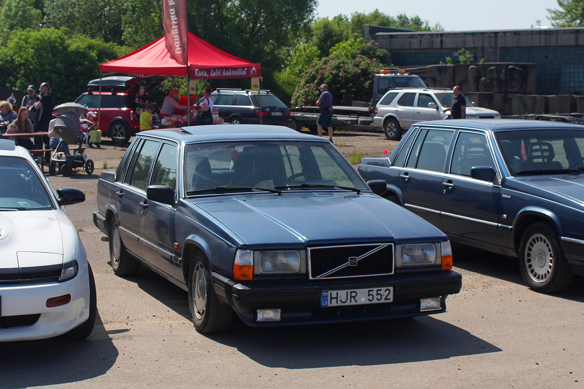 Литва, № HJR 552 — Volvo 740 '84-92; Литва — Retro mugė 2023