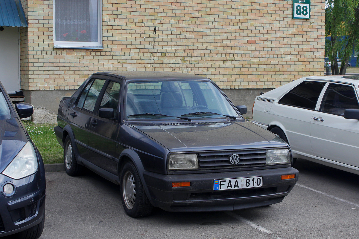 Литва, № FAA 810 — Volkswagen Jetta Mk2 (Typ 16) '84-92