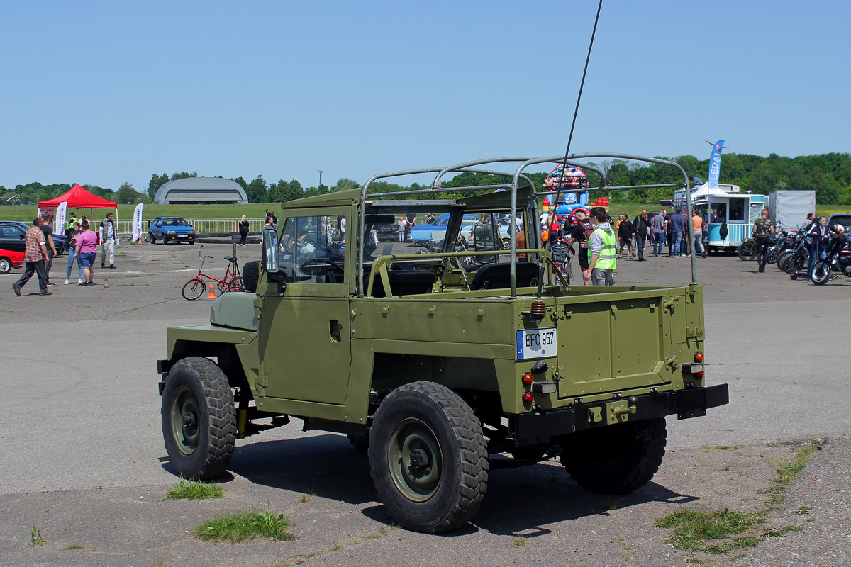 Литва, № EFC 957 — Land Rover Lightweight (III) '72-84; Литва — Retro mugė 2023