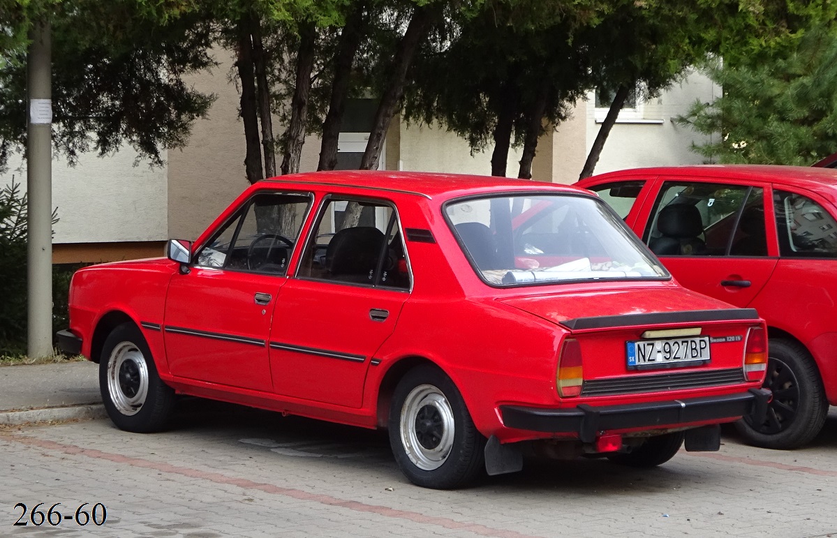 Словакия, № NZ-927BP — Škoda 105/120/125 '76-90