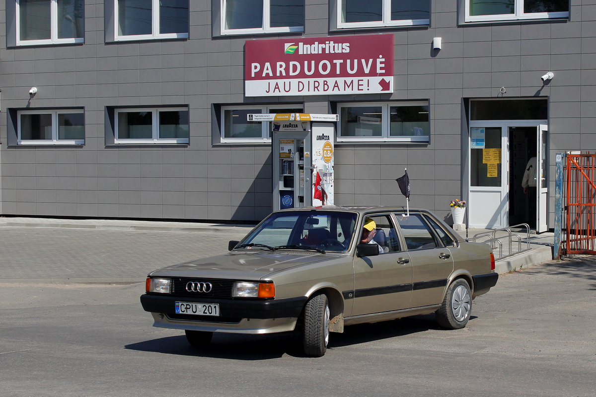 Литва, № CPU 201 — Audi 80 (B2) '78-86