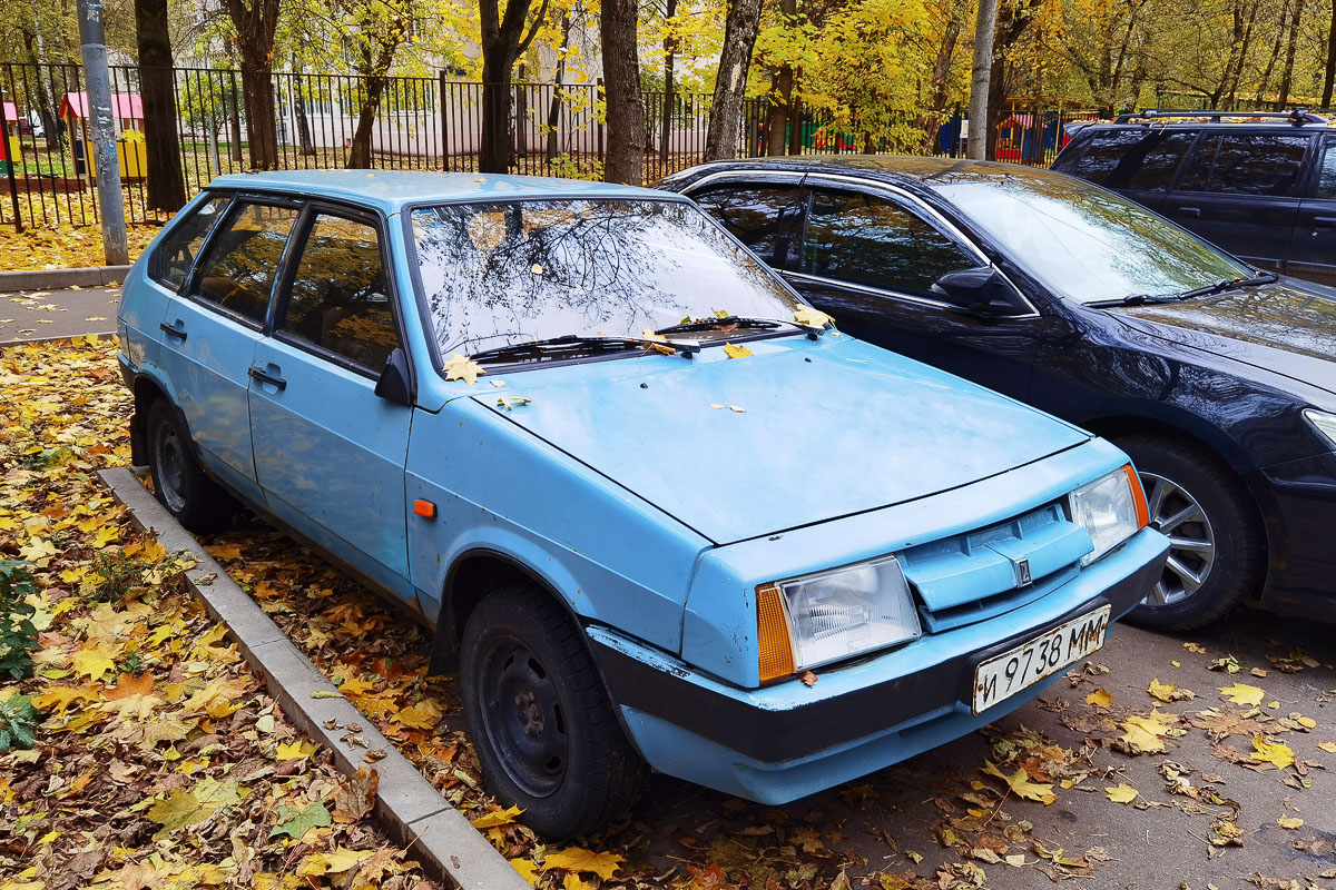 Москва, № И 9738 ММ — ВАЗ-2109 '87-93