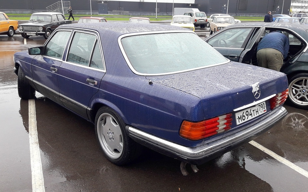 Московская область, № М 694 ТН 790 — Mercedes-Benz (W126) '79-91; Тверская область — Закрытие сезона 2023 Тверского ретро-клуба