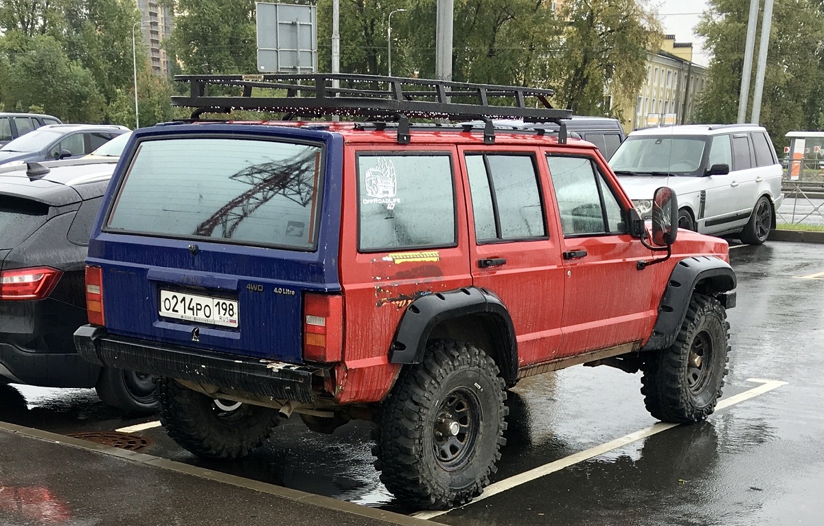 Санкт-Петербург, № О 214 РО 198 — Jeep Cherokee (XJ) '84-01