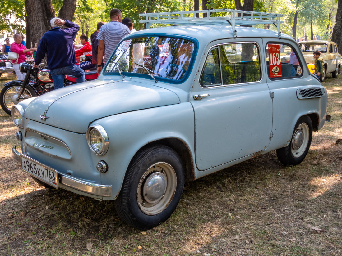 Самарская область, № А 965 КУ 763 — ЗАЗ-965А Запорожец '62-69; Самарская область — Выставка ретро-автомобилей 3 сентября 2022 г.